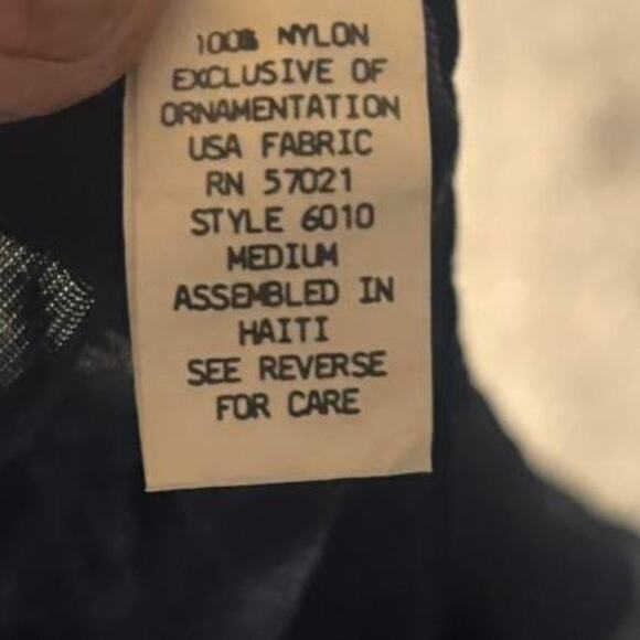 80s black with silver detail romper lingerie - Picture 4 of 4